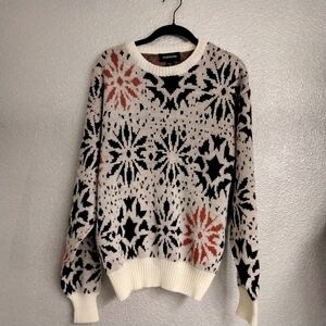 Claybrooke Mens Holiday Wool Blend Sweater